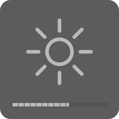 Brightness at quarter interval