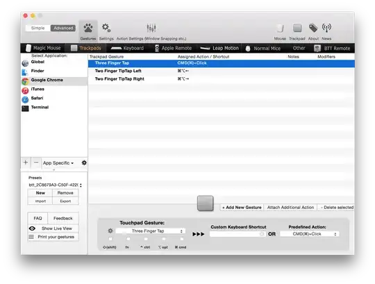 tip taps to switch Tabs