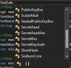 2. Lib Sodium : Supports these Encryption Methodologies