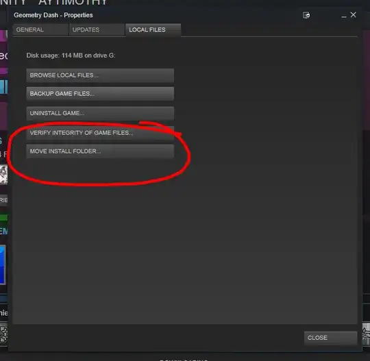 In the big red circle.