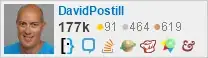 profile for DavidPostill on Stack Exchange, a network of free, community-driven Q&A sites