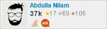 profile for Abdulla Nilam on Stack Exchange, a network of free, community-driven Q&A sites
