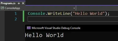 just hello world example