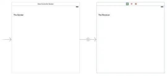 Very simple view layout. Note: No navigation controller