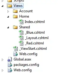 Screenshot of the form without the border