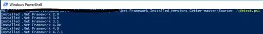 command prompt output