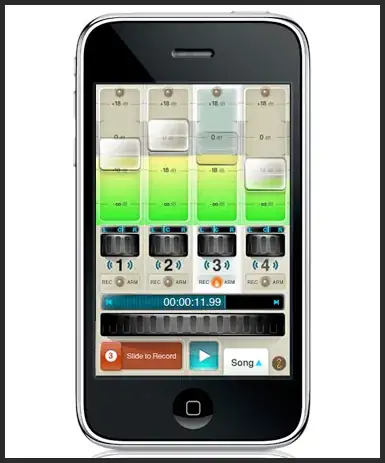 Network section that shows the blob image