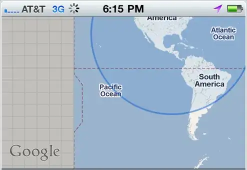 Ripple effect example GIF