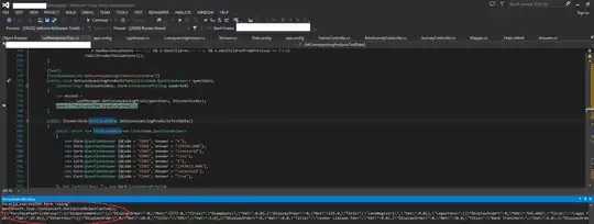 Binance dark theme plot