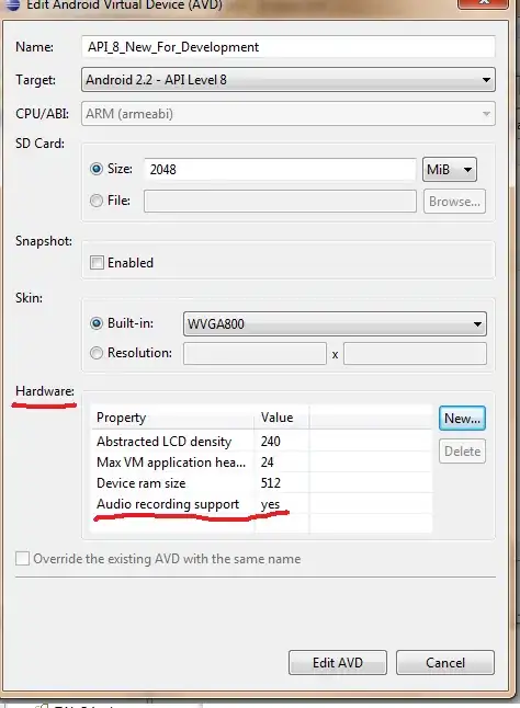 Fields filled in for Step 1