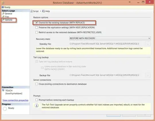 Successfully dark-mode'd sections of SSMS