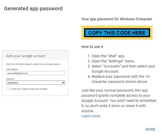 app password