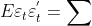 Variance-covariance matrix