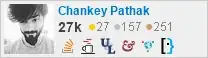 profile for Chankey Pathak on Stack Exchange, a network of free, community-driven Q&A sites