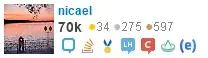 profile for nicael on Stack Exchange, a network of free, community-driven Q&A sites