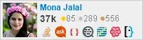 profile for Mona Jalal on Stack Exchange, a network of free, community-driven Q&A sites