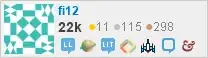 profile for fi12 on Stack Exchange, a network of free, community-driven Q&A sites
