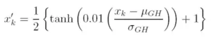 tanh estimators