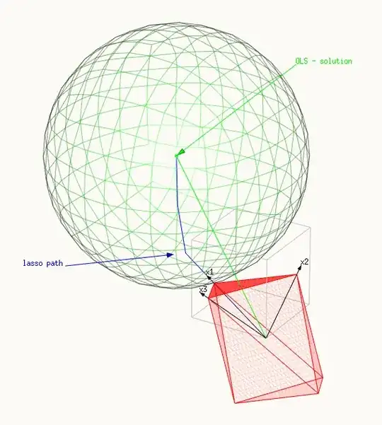 first step of lasso path