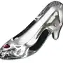 Image from Disney.com, "Cinderella Birthstone Glass Slipper by Arribas Brothers"