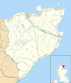 Gills is located in Caithness