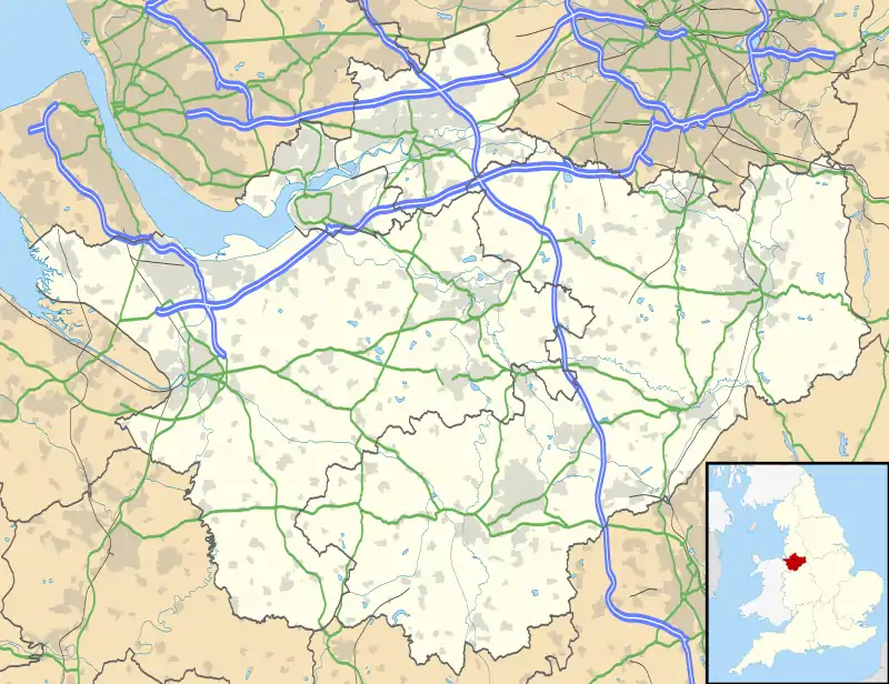 Farndon is located in Cheshire