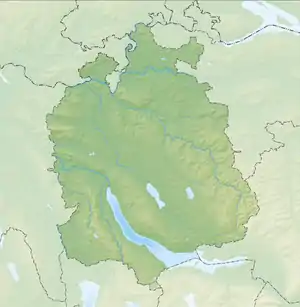 Wädenswil–Vorder Au is located in Canton of Zürich