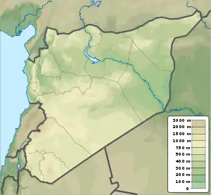 Battle of the Shaer gas field (2016) is located in Syria